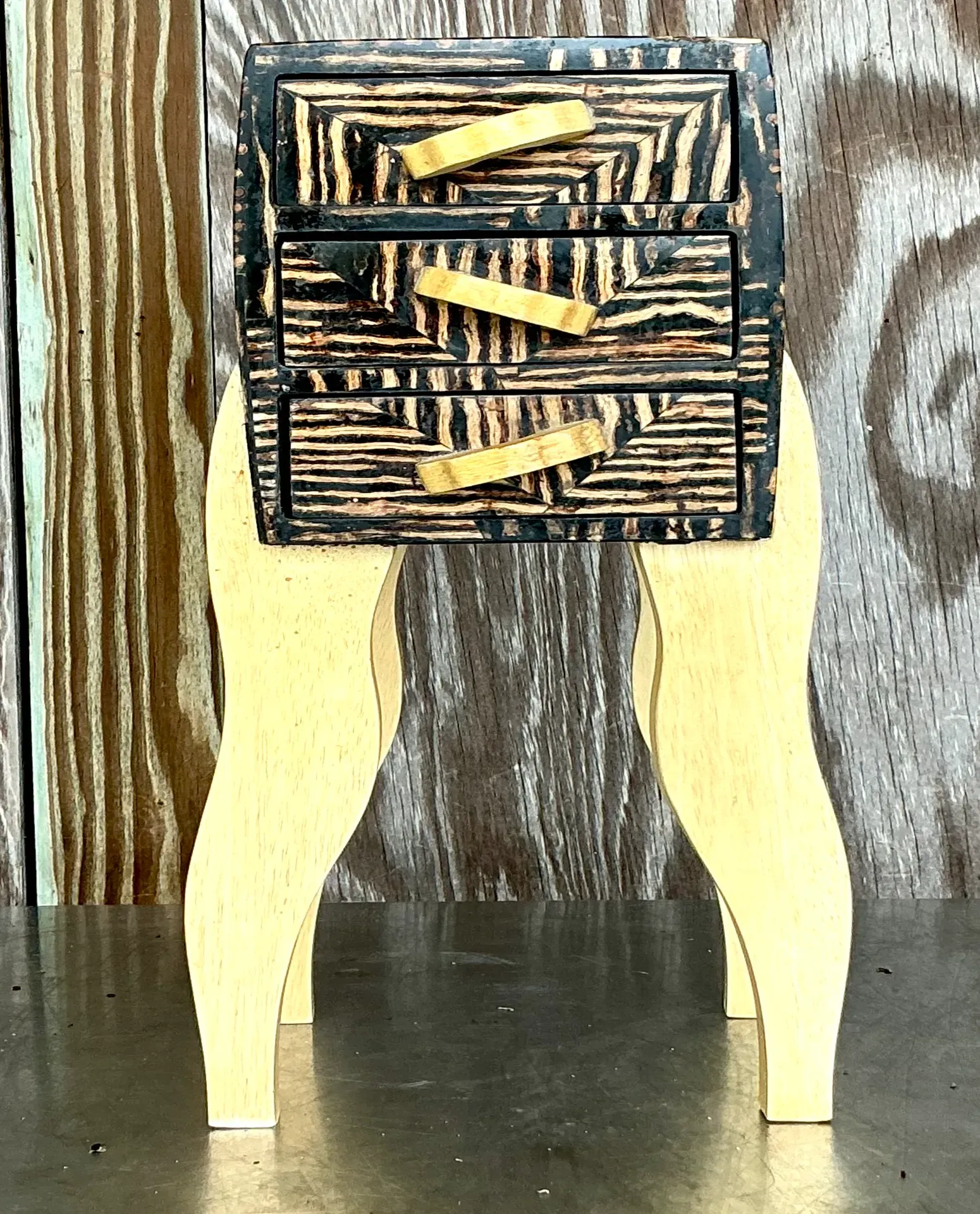 Vintage Postmodern Tabletop Set of Drawers  — additional photo 1