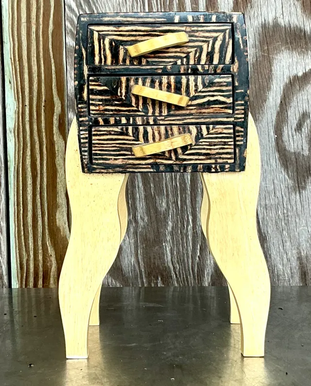 Vintage Postmodern Tabletop Set of Drawers — additional photo 1