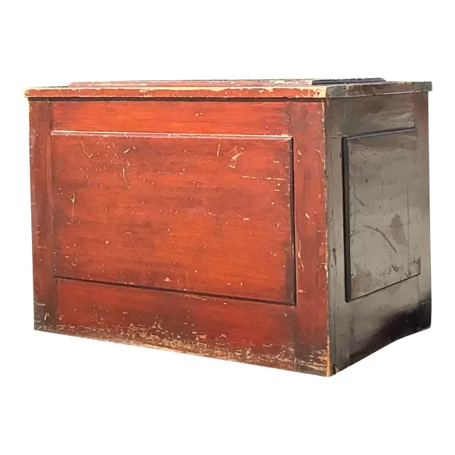 Vintage Primitive Blanket Chest — additional photo 1