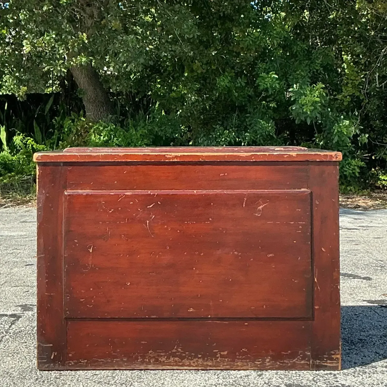 Vintage Primitive Blanket Chest — additional photo 2