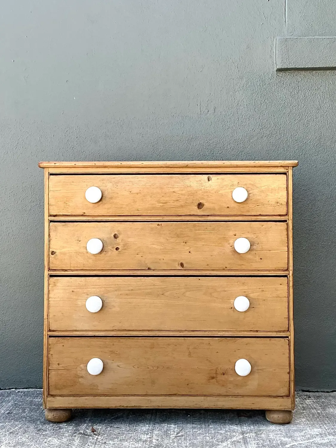 Vintage Primitive Pine Chest of Drawers — additional photo 3