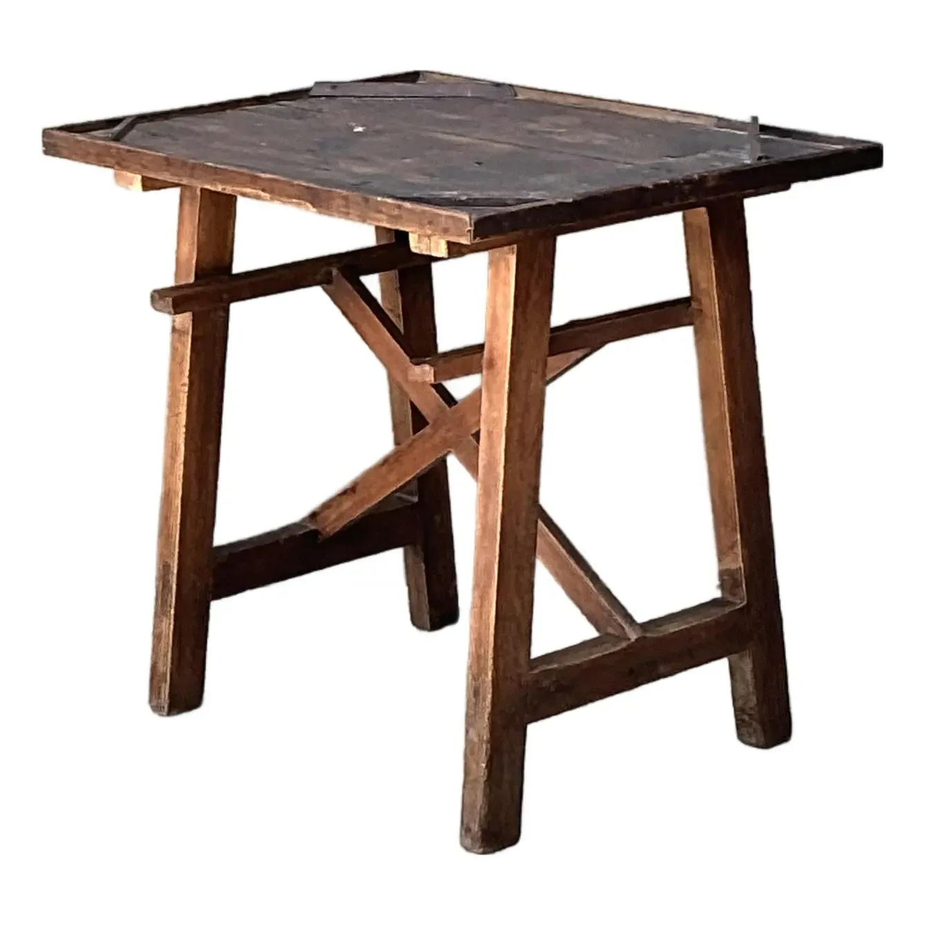 Vintage Primitive Side Table — additional photo 1