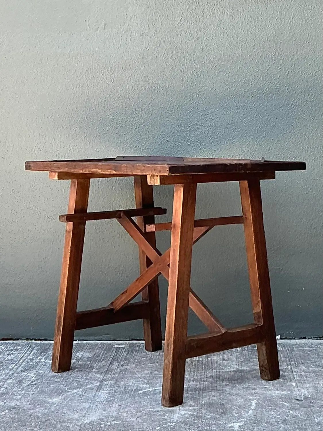 Vintage Primitive Side Table — additional photo 3