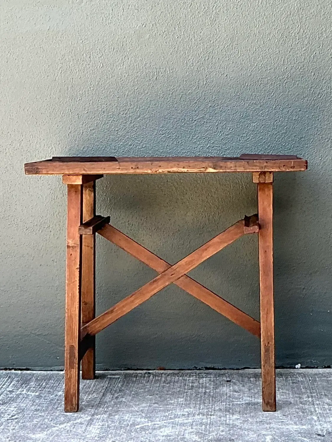 Vintage Primitive Side Table — additional photo 4