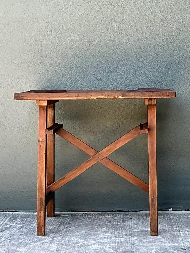 Vintage Primitive Side Table — additional photo 4
