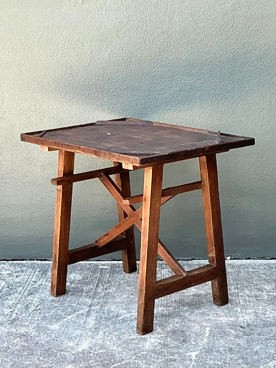 Vintage Primitive Side Table — additional photo 5