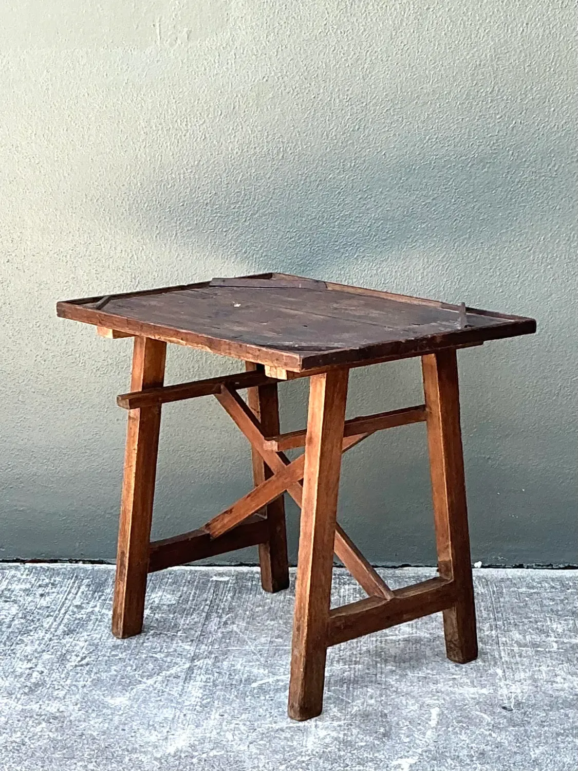Vintage Primitive Side Table — additional photo 6