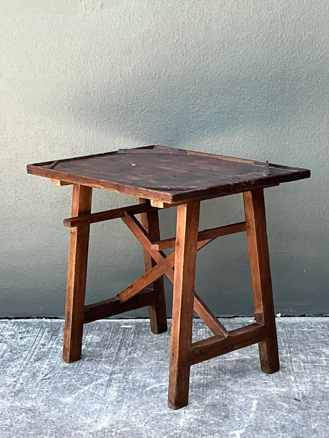 Vintage Primitive Side Table — additional photo 8