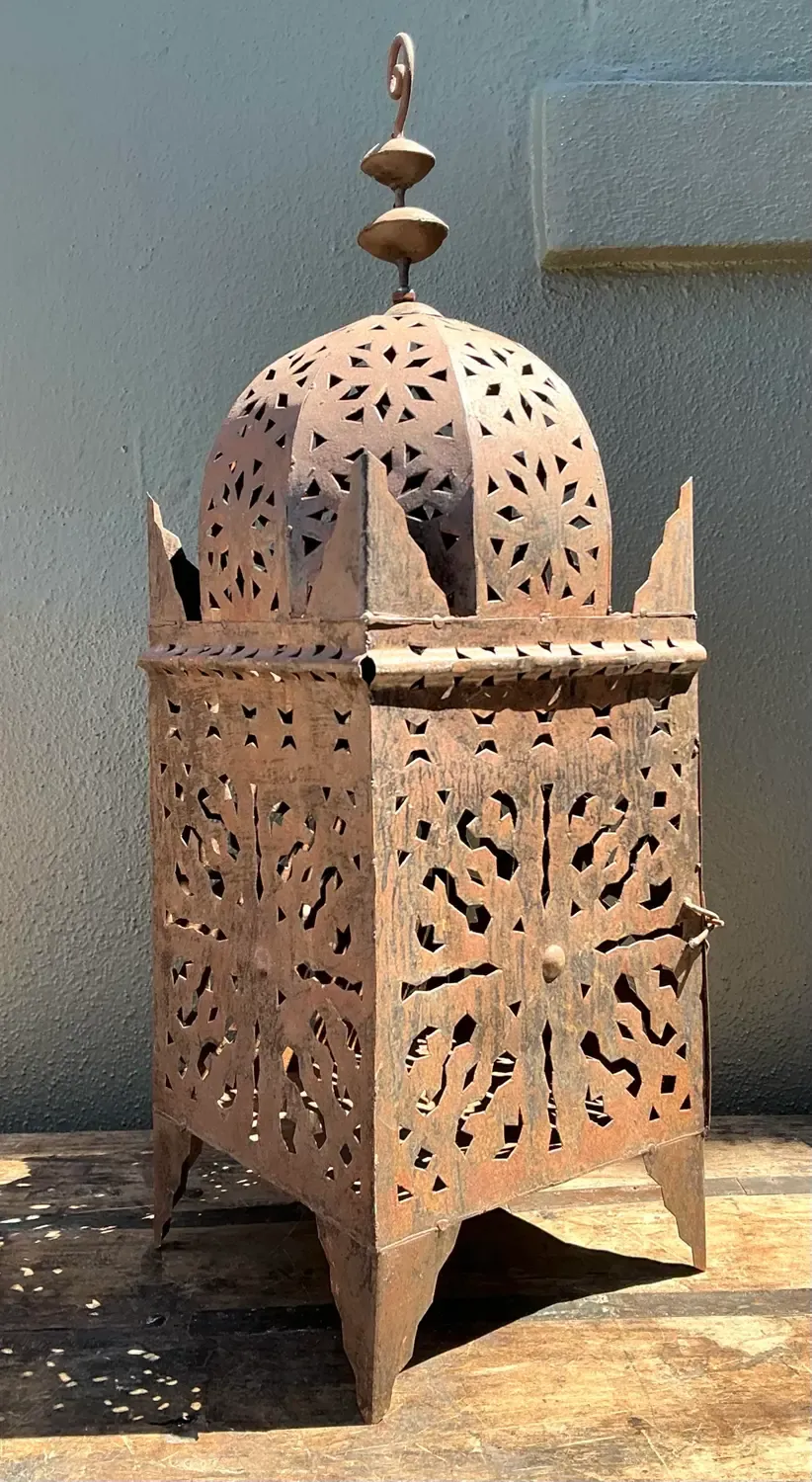 Vintage Punch Cut Lantern — additional photo 8
