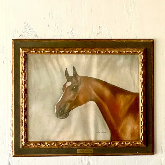 Vintage Realist Original Oil on Paper Painting “Captain Flash” Signed — additional photo 1