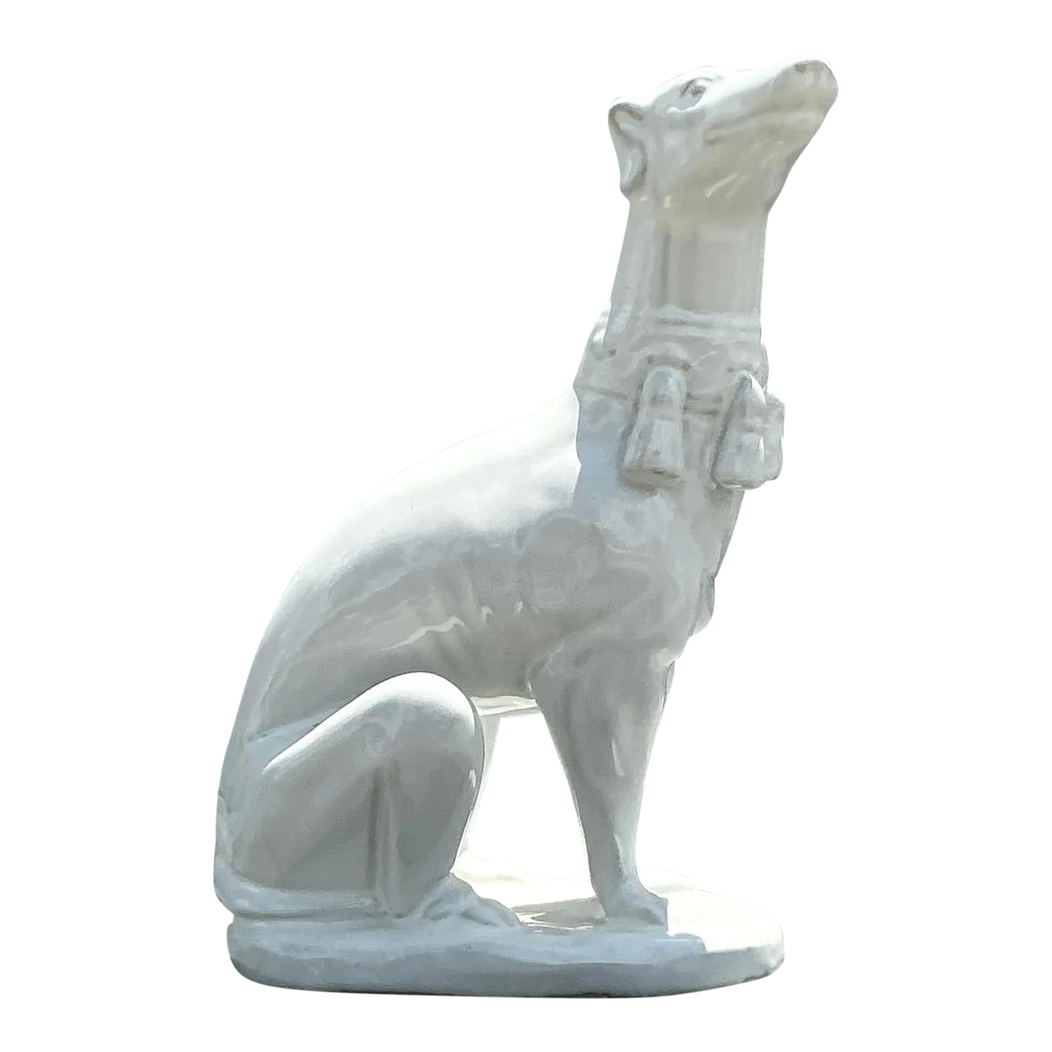Vintage Regency Blanc De Chine Greyhound — additional photo 5