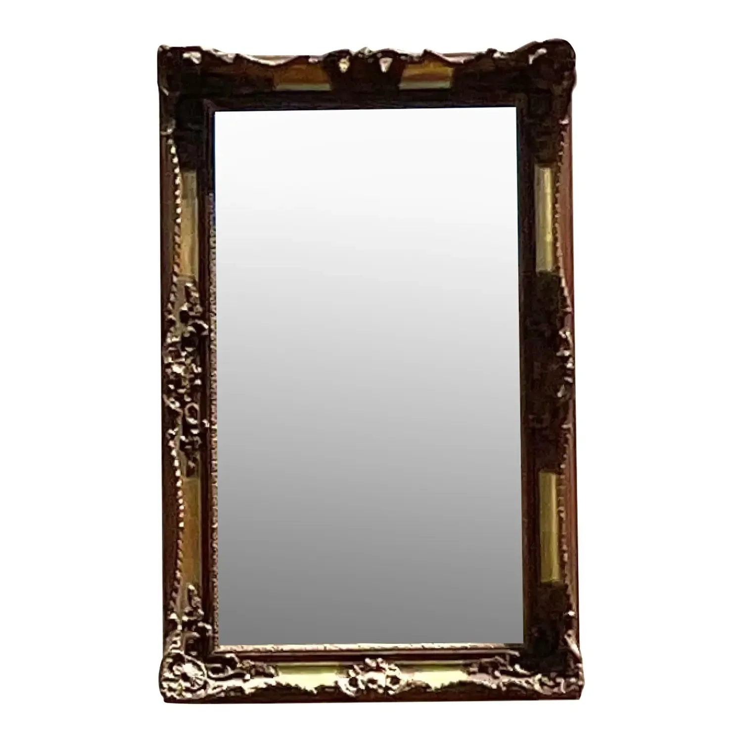 Vintage Regency Carved Gilt Mirror - Mirrored Glass, 24W x 37.5H