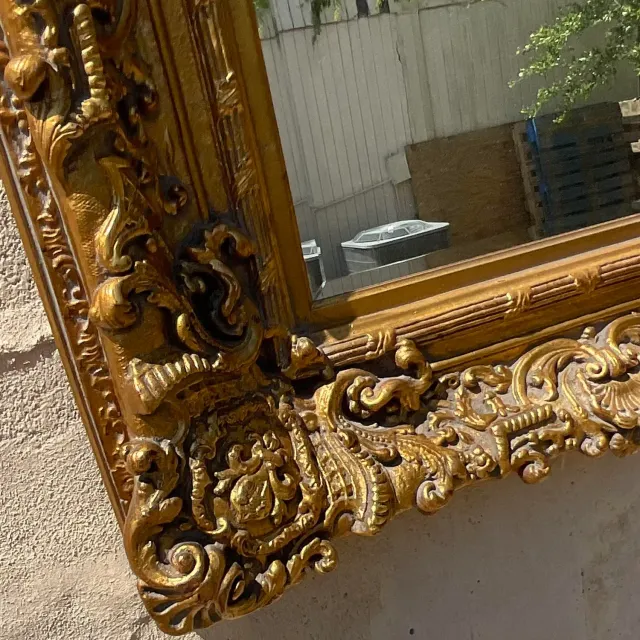 Vintage Regency Carved Gilt Wood Mirror — additional photo 5