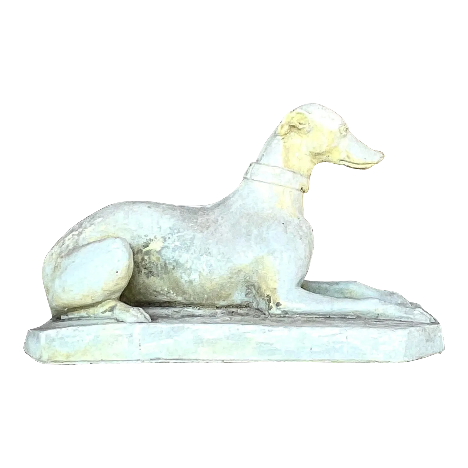 Vintage Regency Cast Cement Greyhound — additional photo 2