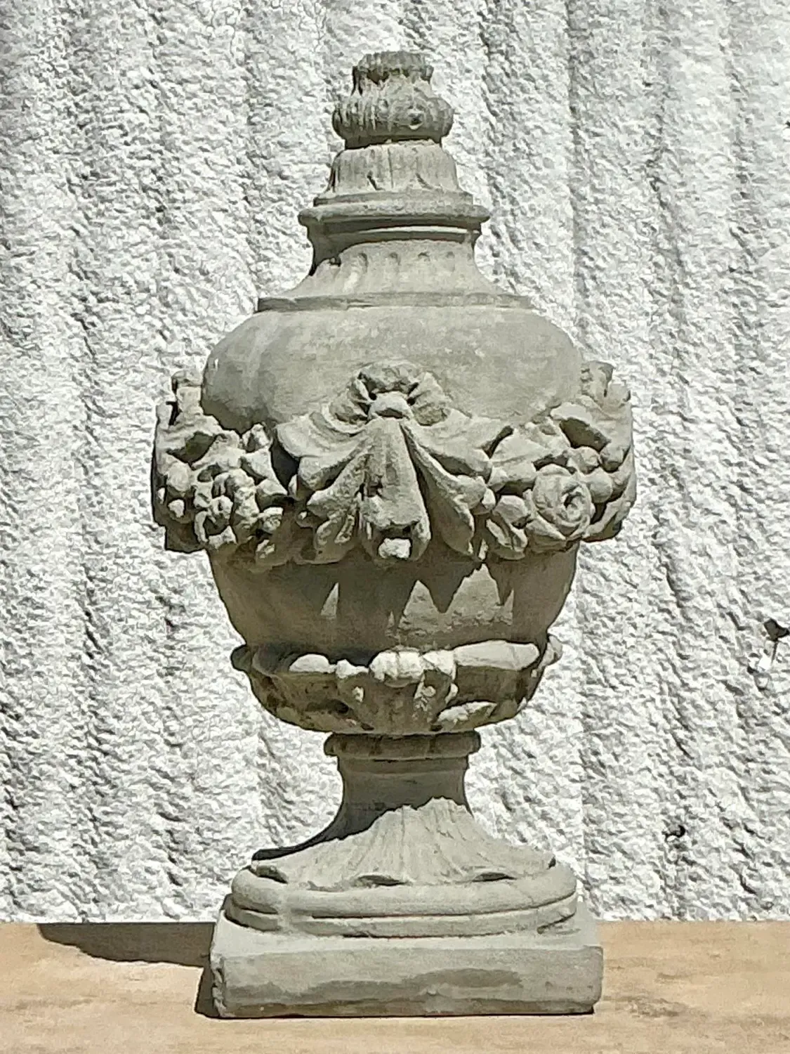 Vintage Regency Cast Concrete Architectural Artifact — additional photo 5