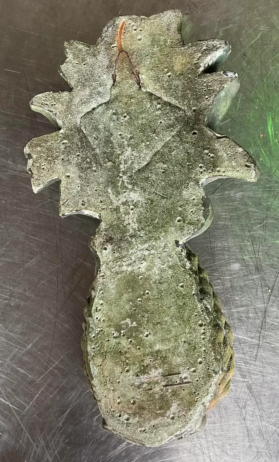 Vintage Regency Cast Concrete Pineapple — additional photo 5