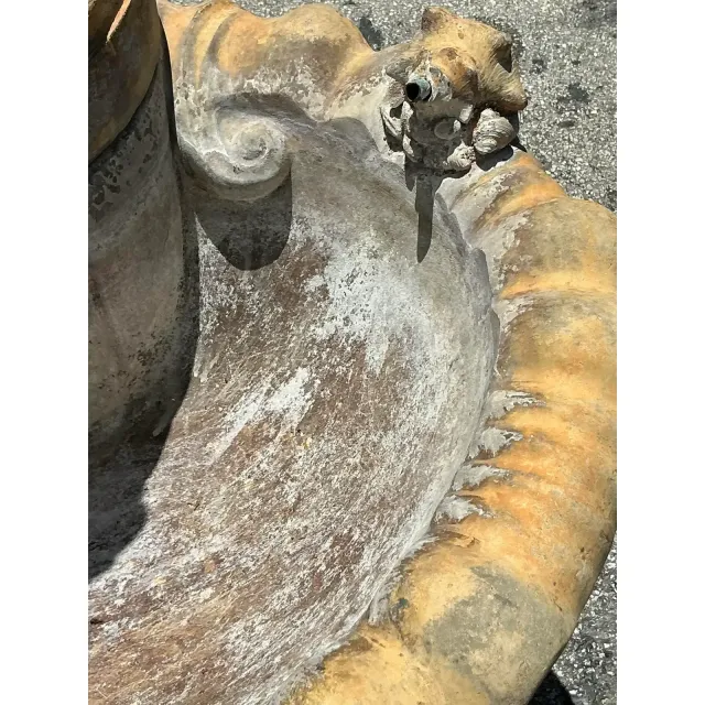 Vintage Regency Cast Stone Fountain — additional photo 2
