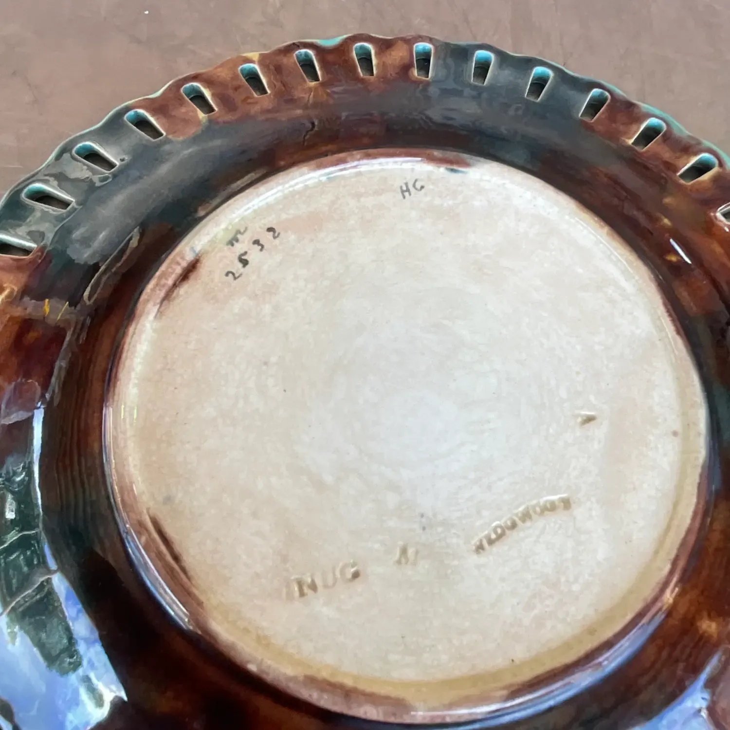 Vintage Regency English Wedgwood Plate — additional photo 2