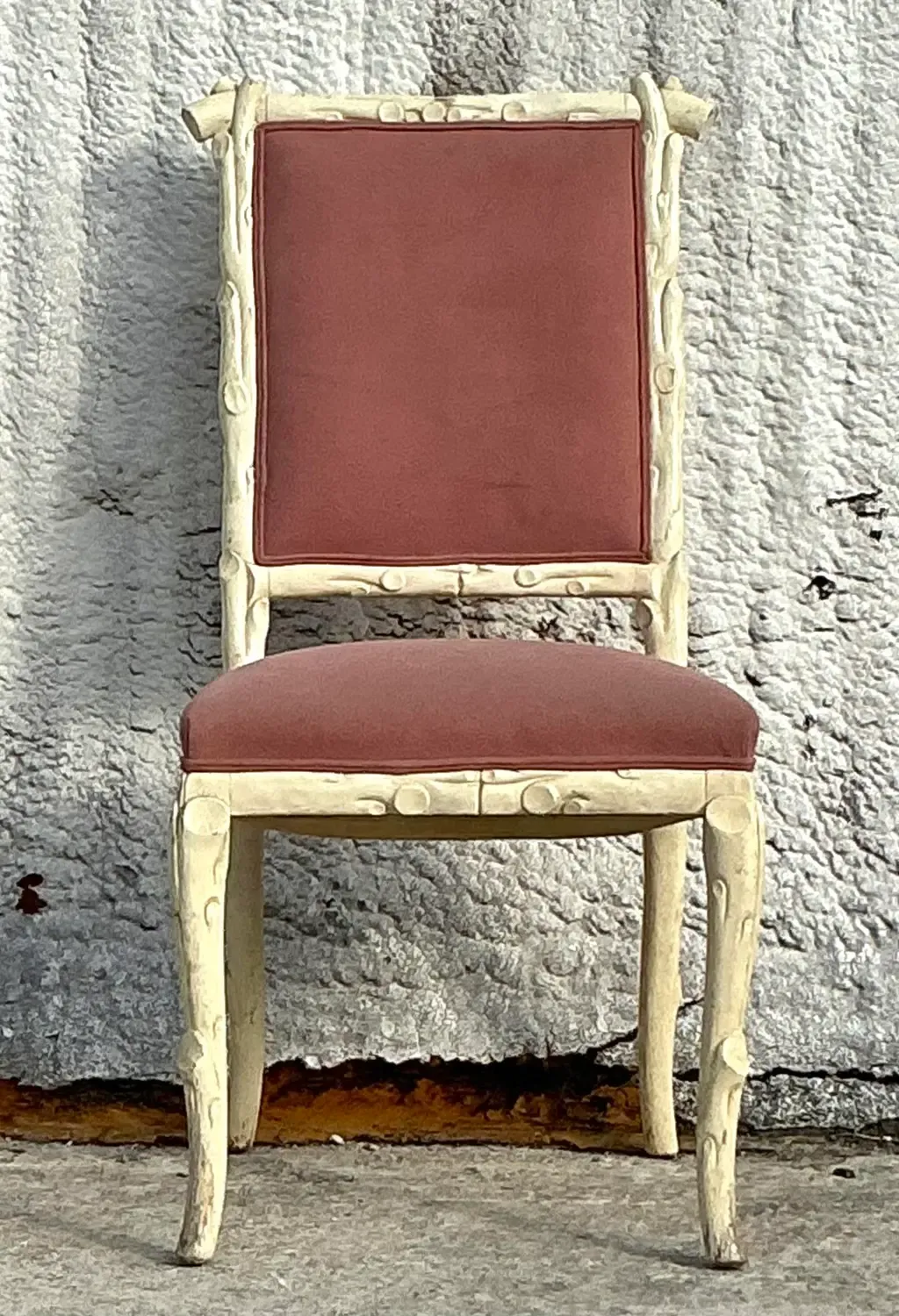 Vintage Regency Faux Bois Chair — additional photo 2