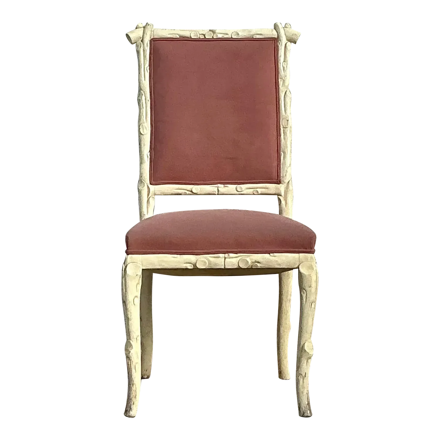 Vintage Regency Faux Bois Chair — additional photo 3
