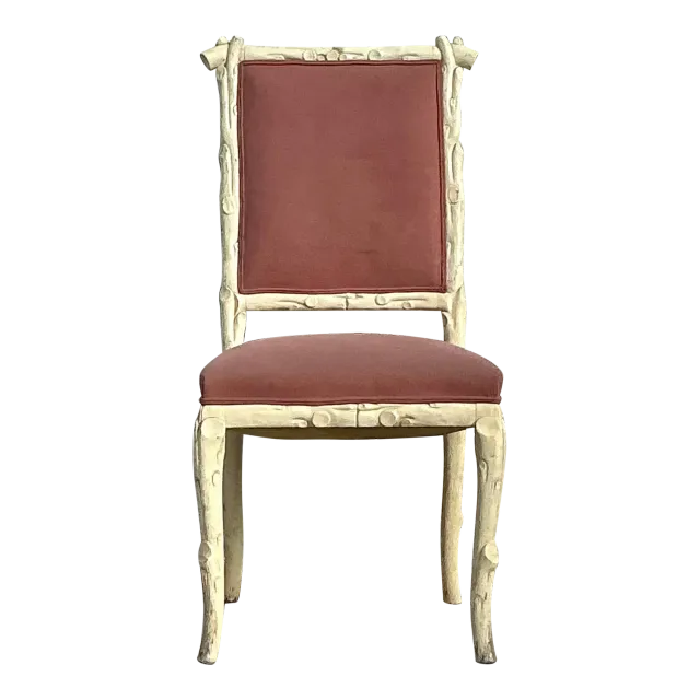 Vintage Regency Faux Bois Chair — additional photo 3