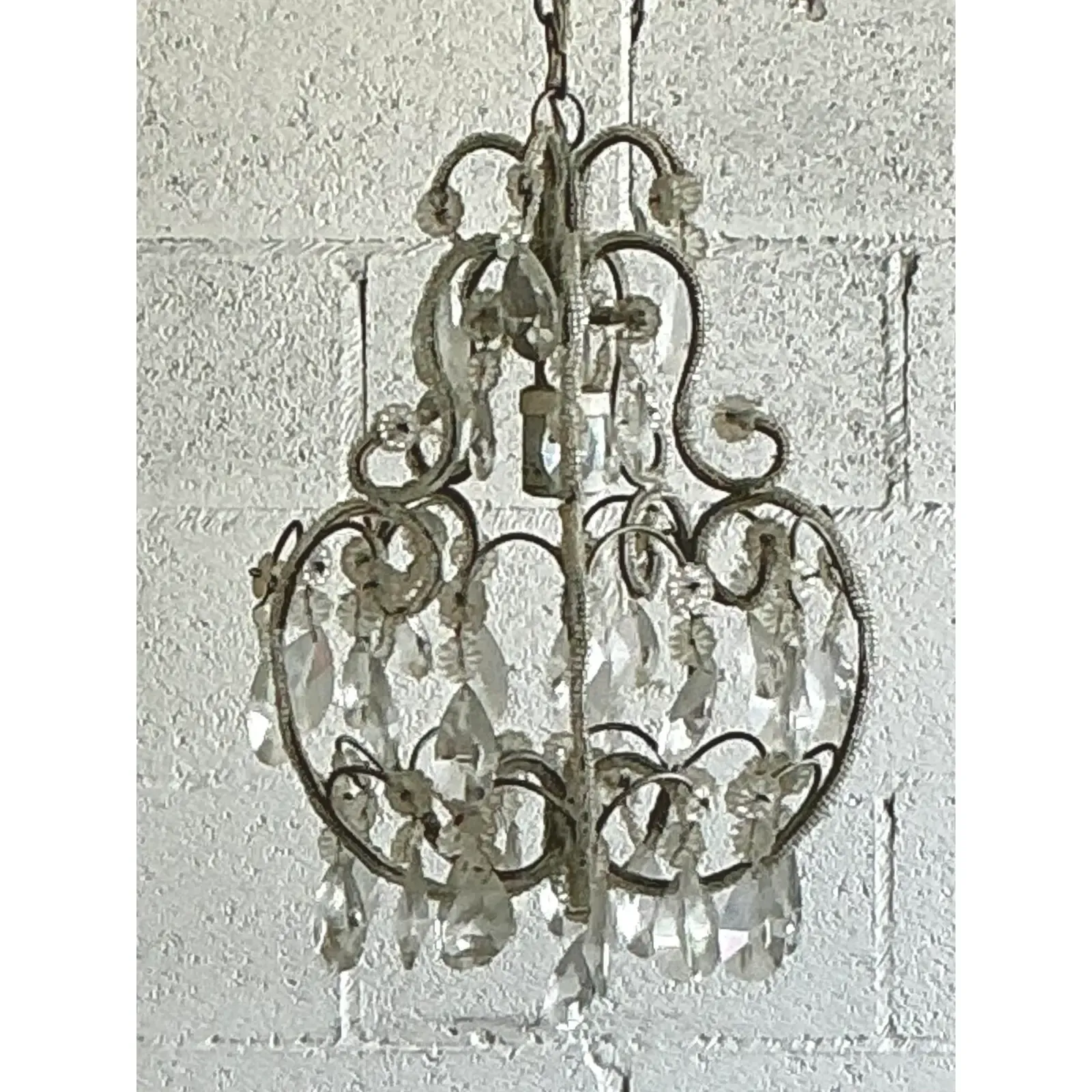 Vintage Regency French Beaded Pendant — additional photo 2