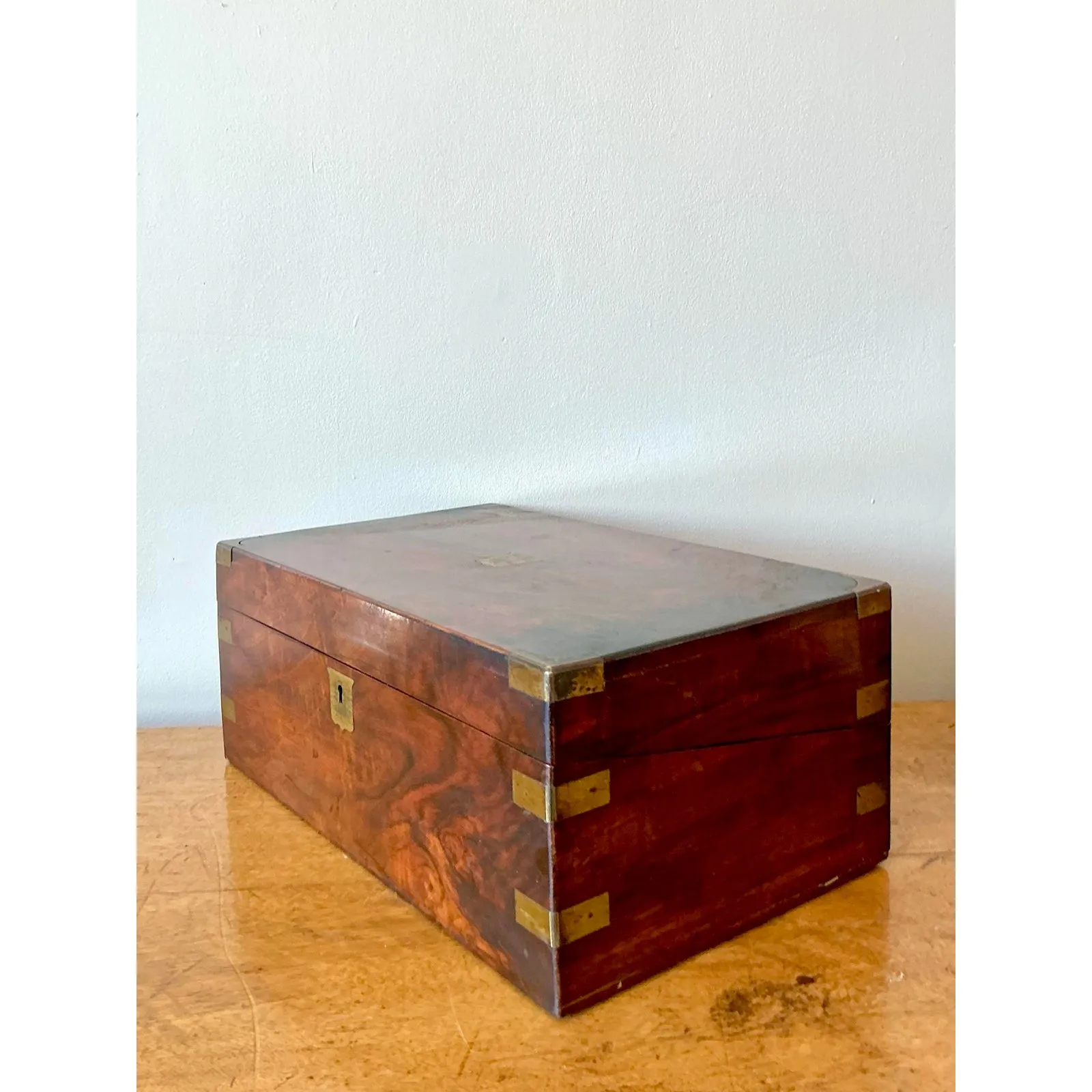 Vintage Regency Georgian Travelers Writing Desk — additional photo 4