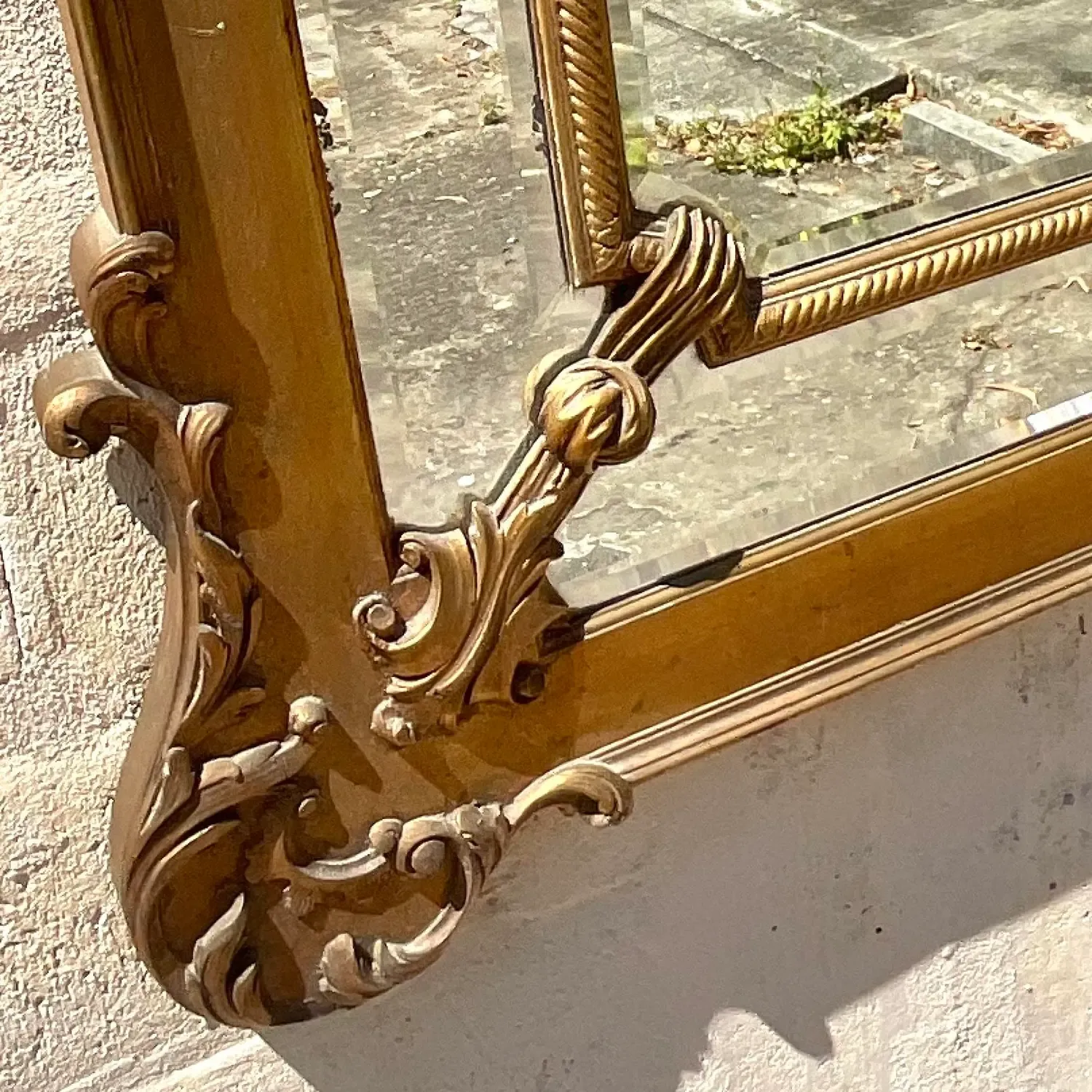 Vintage Regency Gilt Mirror - Mirrored Glass, 34.25W x 52.75H