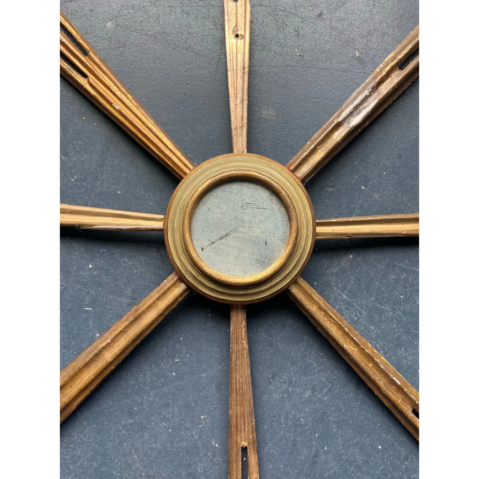Vintage Regency Gilt Starburst Mirror — additional photo 5
