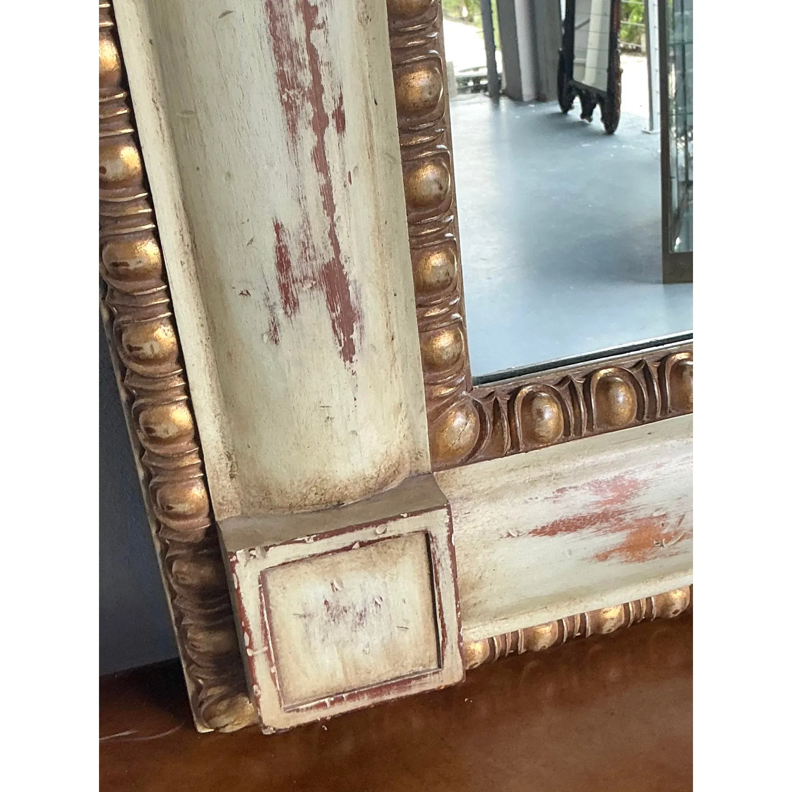 Vintage Regency Gilt Tipped Mirror — additional photo 1