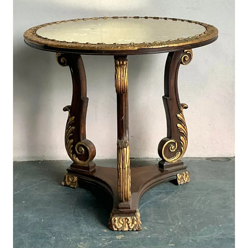 Vintage Regency Gilt Tipped Side Table — additional photo 5