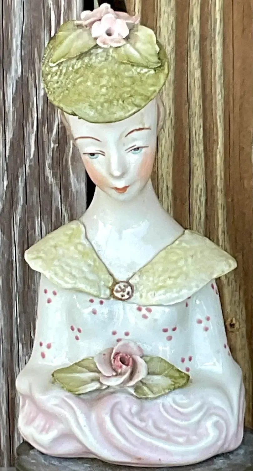 Vintage Regency Glazed Ceramic Lamps After Cordey - a Pair — additional photo 4