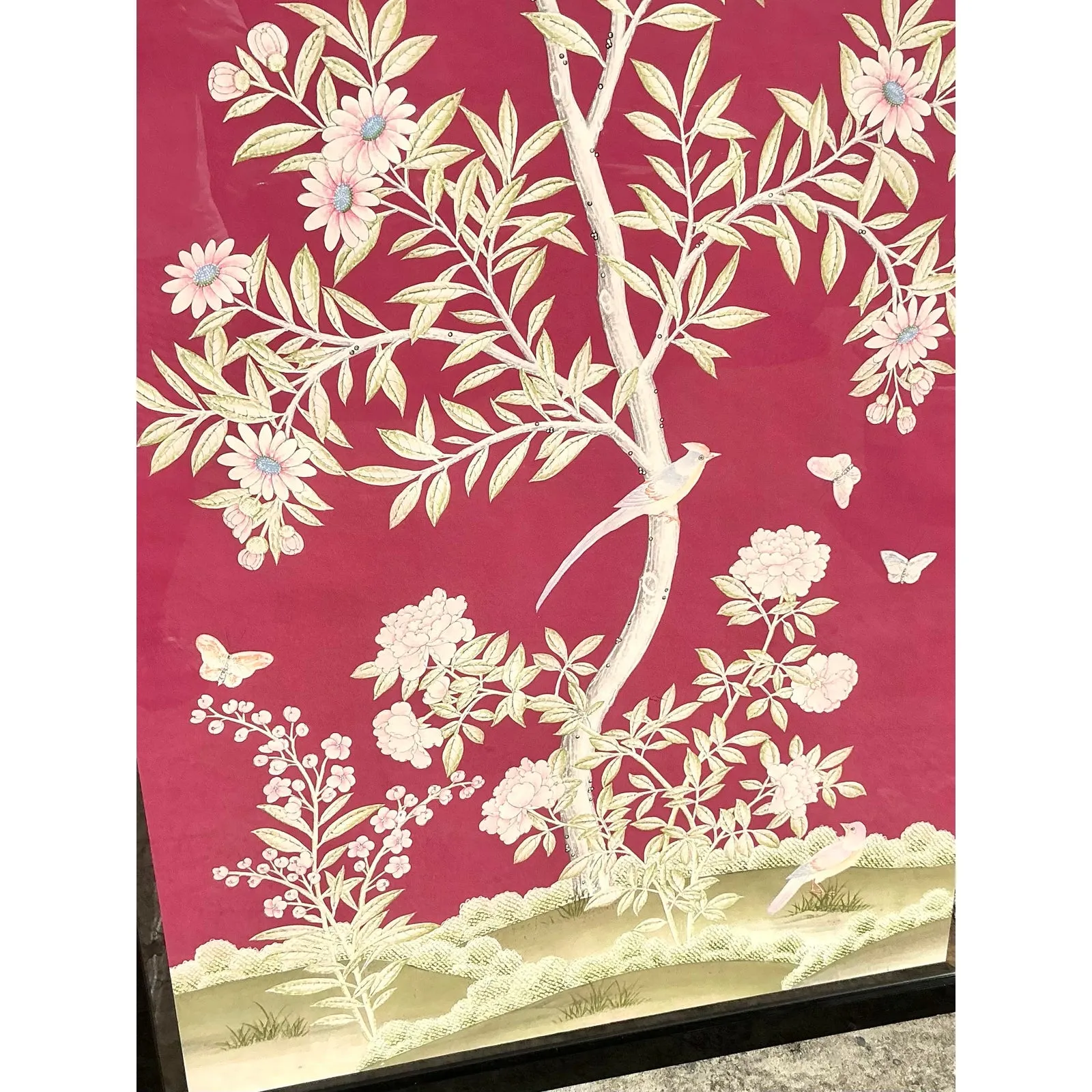 Vintage Regency Gracie Paper Panels - A Pair — additional photo 3