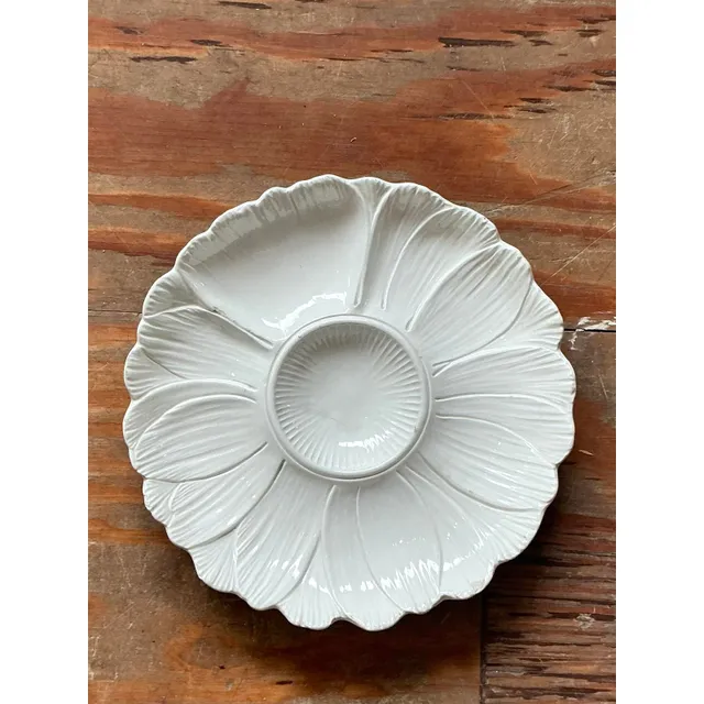 Vintage Regency Italian Glazed Ceramic Luncheon Plates - Set of 6 — additional photo 7