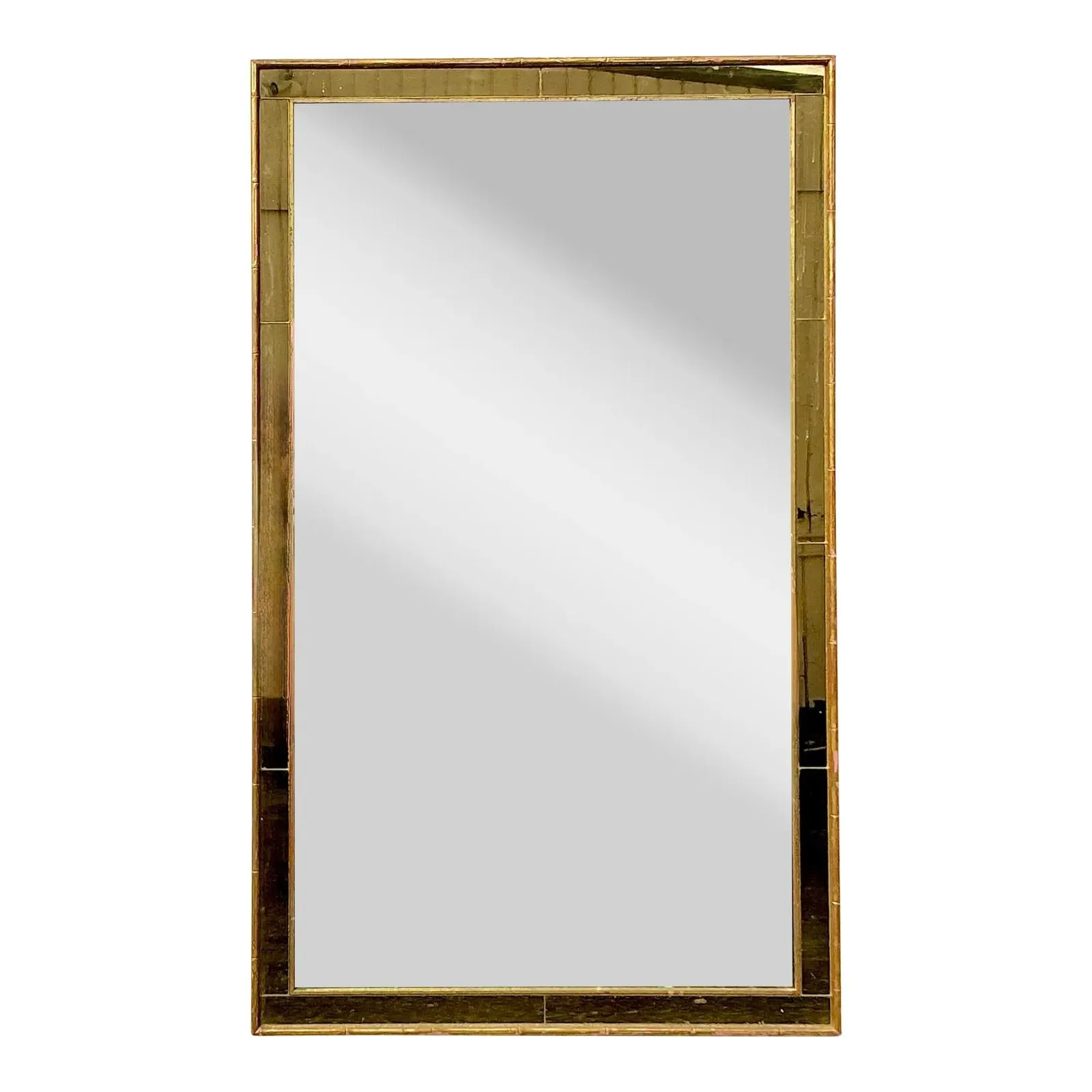 Vintage Regency LaBarge Two Tone Mirror