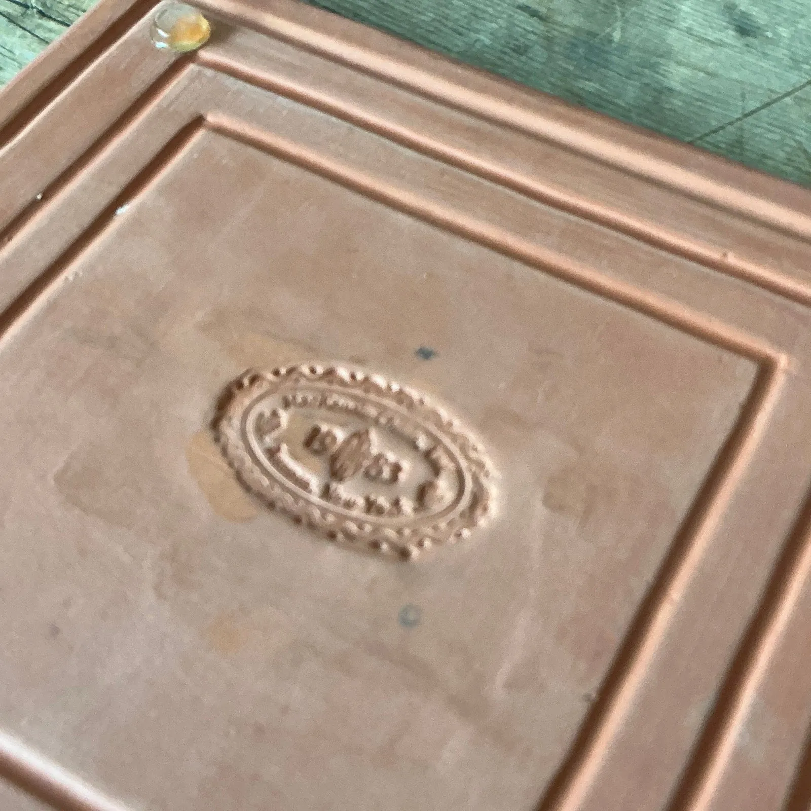 Vintage Regency Mackenzie Childs Ceramic Platters - Set of 2 — additional photo 2