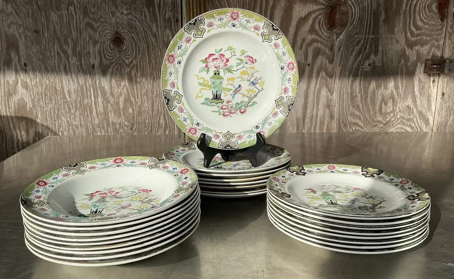 Vintage Regency Masons “Mandarin” English China for 8- 24 Pieces