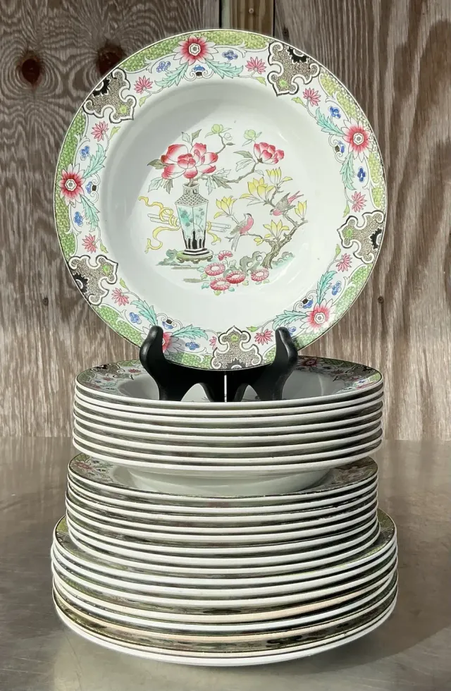 Vintage Regency Masons “Mandarin” English China for 8- 24 Pieces — additional photo 2
