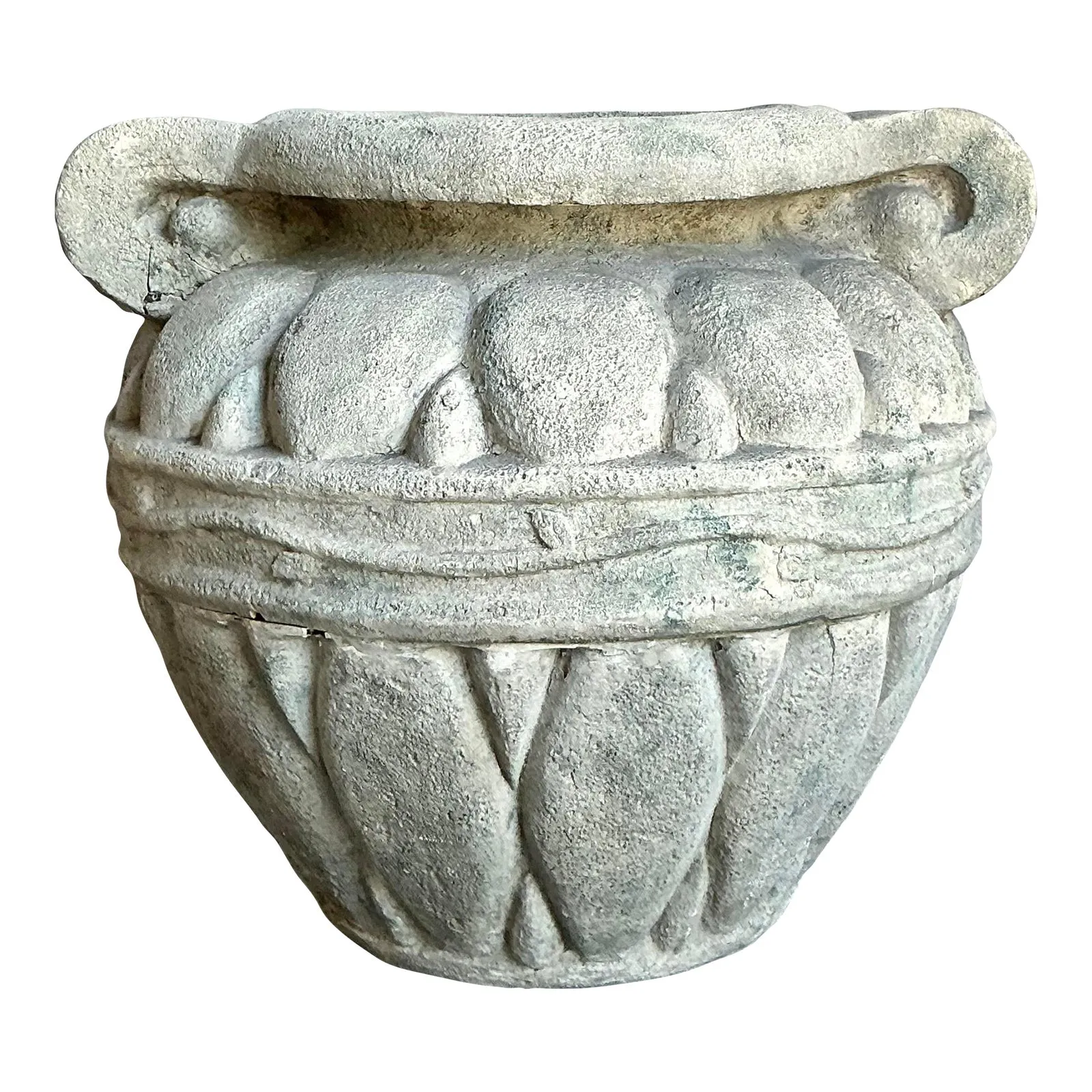  Vintage Regency Monumental Fiberglass Planter — additional photo 1
