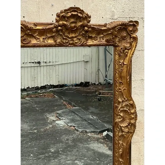 Vintage Regency Monumental Gilt Mirrors - a Pair — additional photo 4
