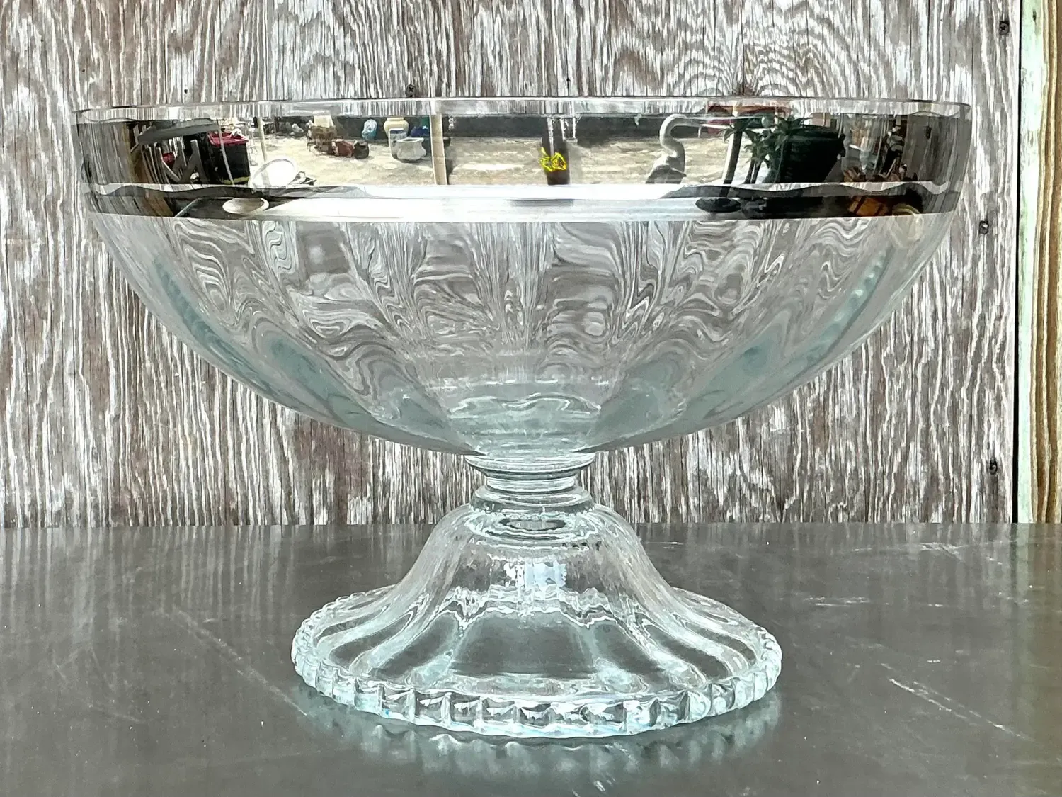 Vintage Regency Monumental Silver Centerpiece Bowl — additional photo 2