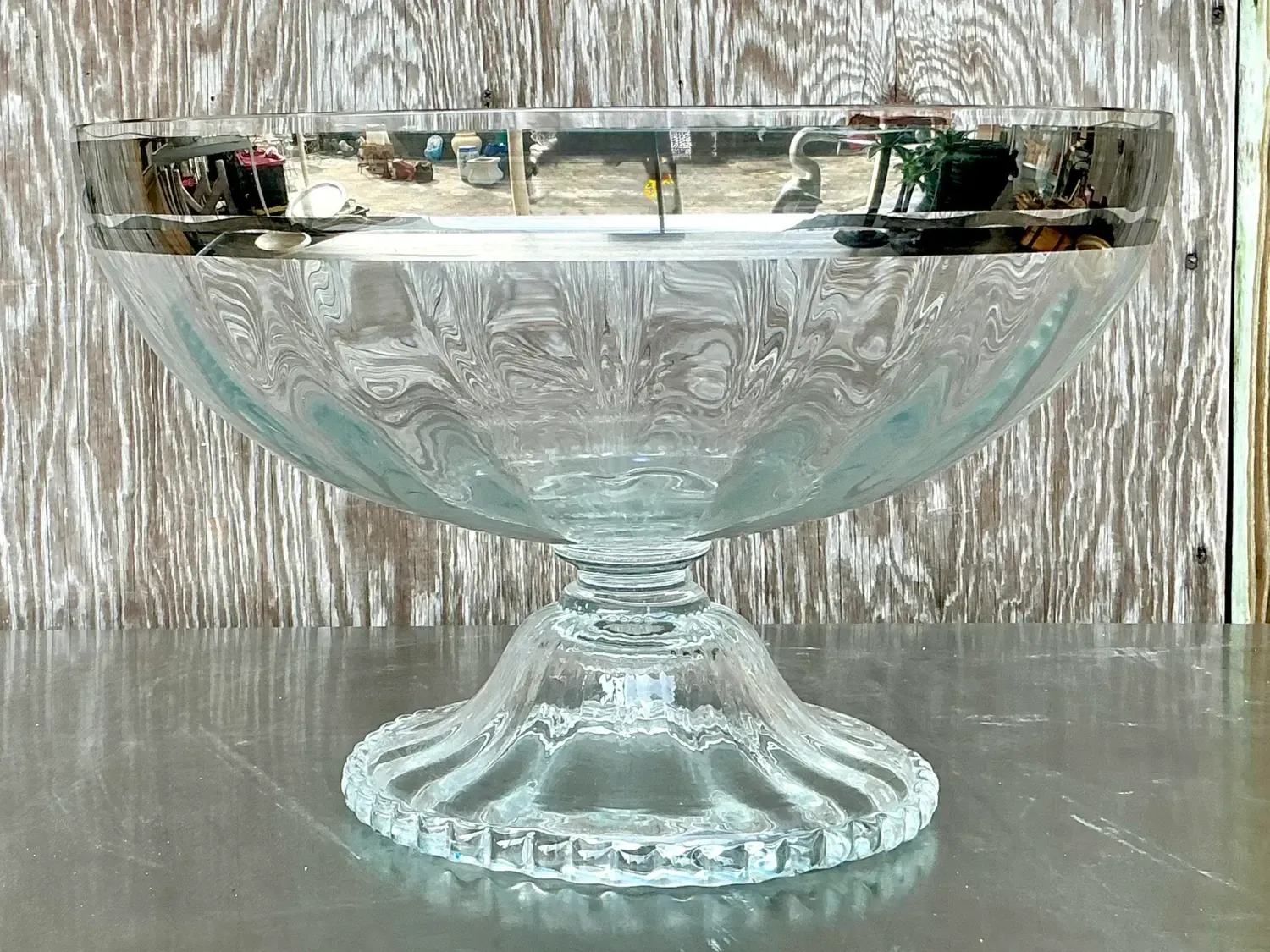 Vintage Regency Monumental Silver Centerpiece Bowl — additional photo 6