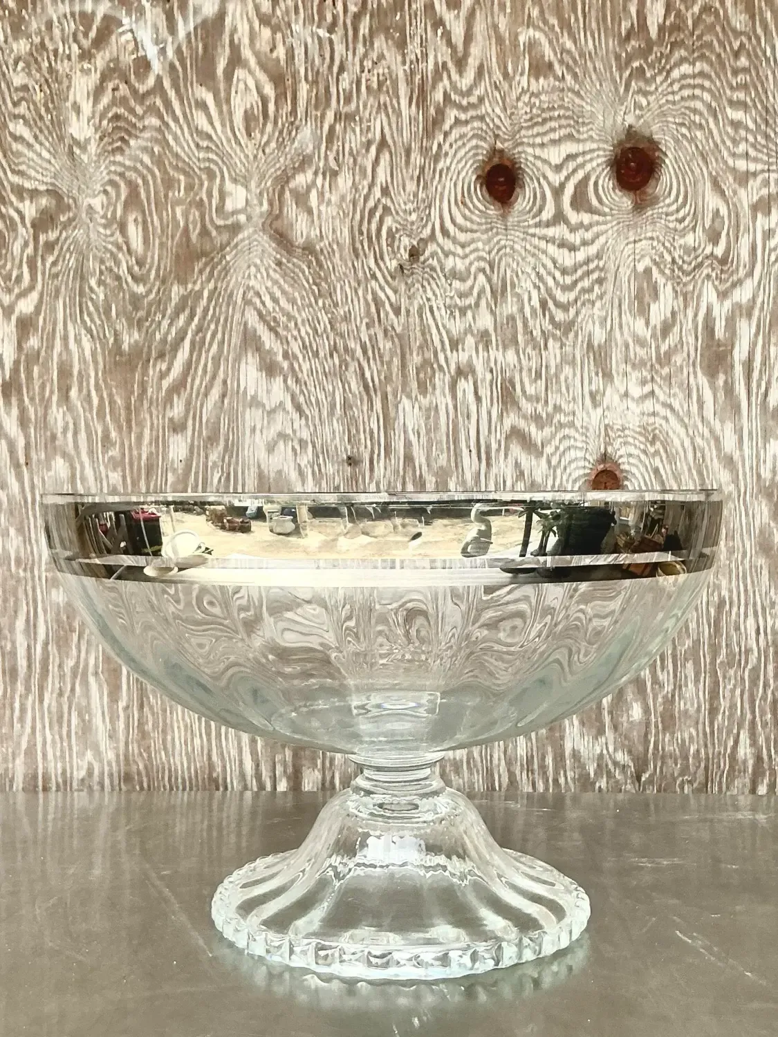 Vintage Regency Monumental Silver Centerpiece Bowl — additional photo 7