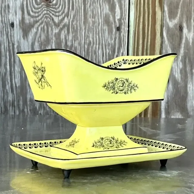 Vintage Regency Mottahedah for Creil Bowl — additional photo 5