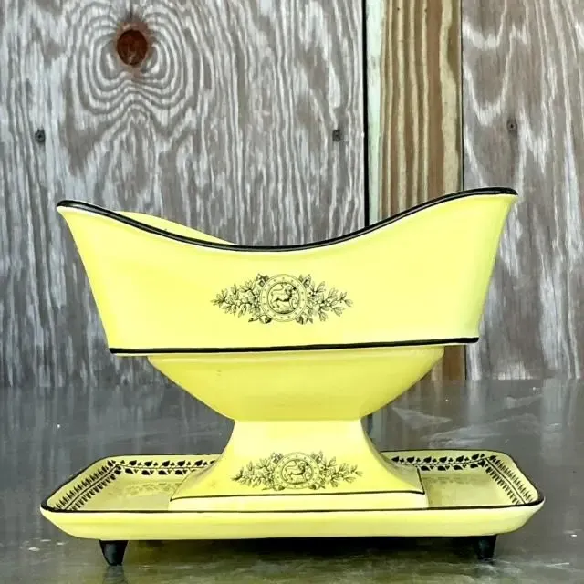 Vintage Regency Mottahedah for Creil Bowl — additional photo 7