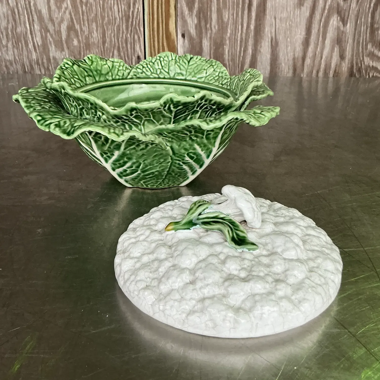 Vintage Regency Portuguese Cauliflower Tureen — additional photo 7
