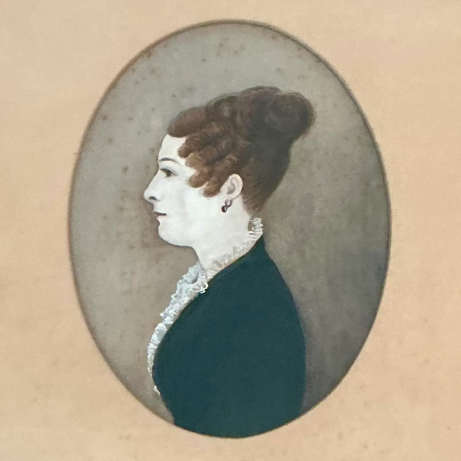 Vintage Regency Profile Portraits on Paper — additional photo 1