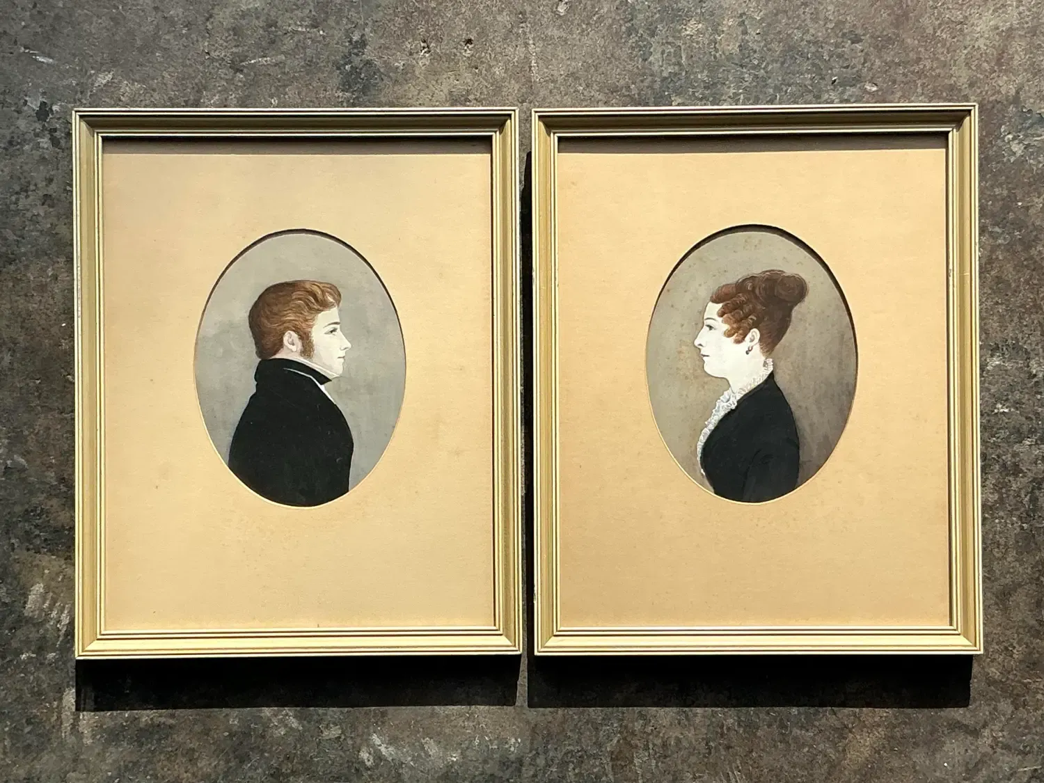 Vintage Regency Profile Portraits on Paper — additional photo 7