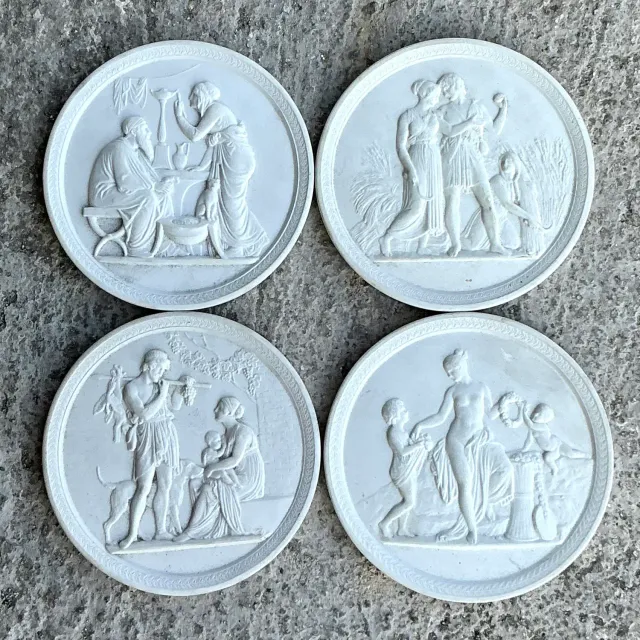 Vintage Regency Royal Copenhagen Bisque Taglio - Set of 4 — additional photo 3