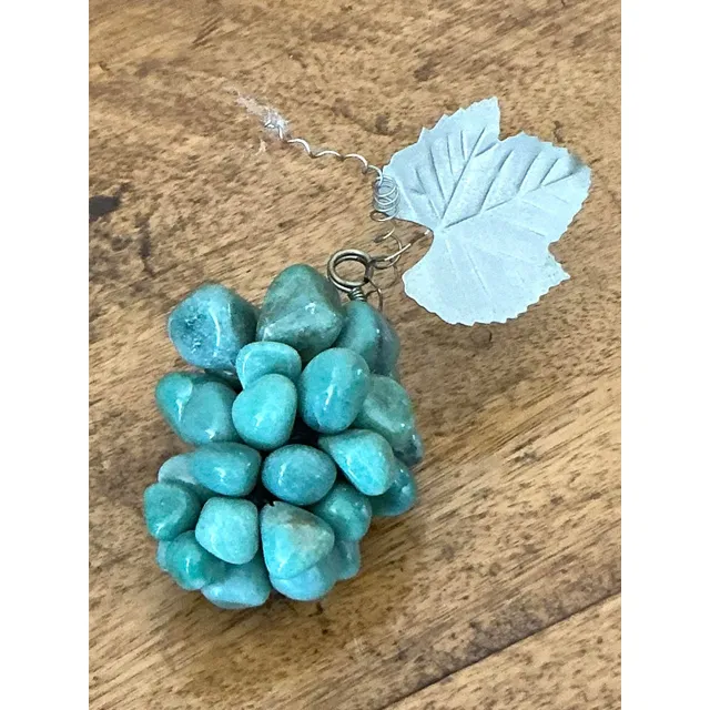 Vintage Regency Semi Precious Grape Cluster — additional photo 1